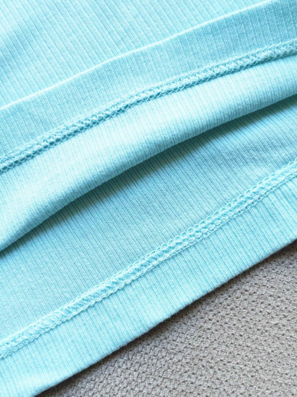 adidas Semi Flash Aqua Ribbed Tank Top size Small - Picture 9 of 11